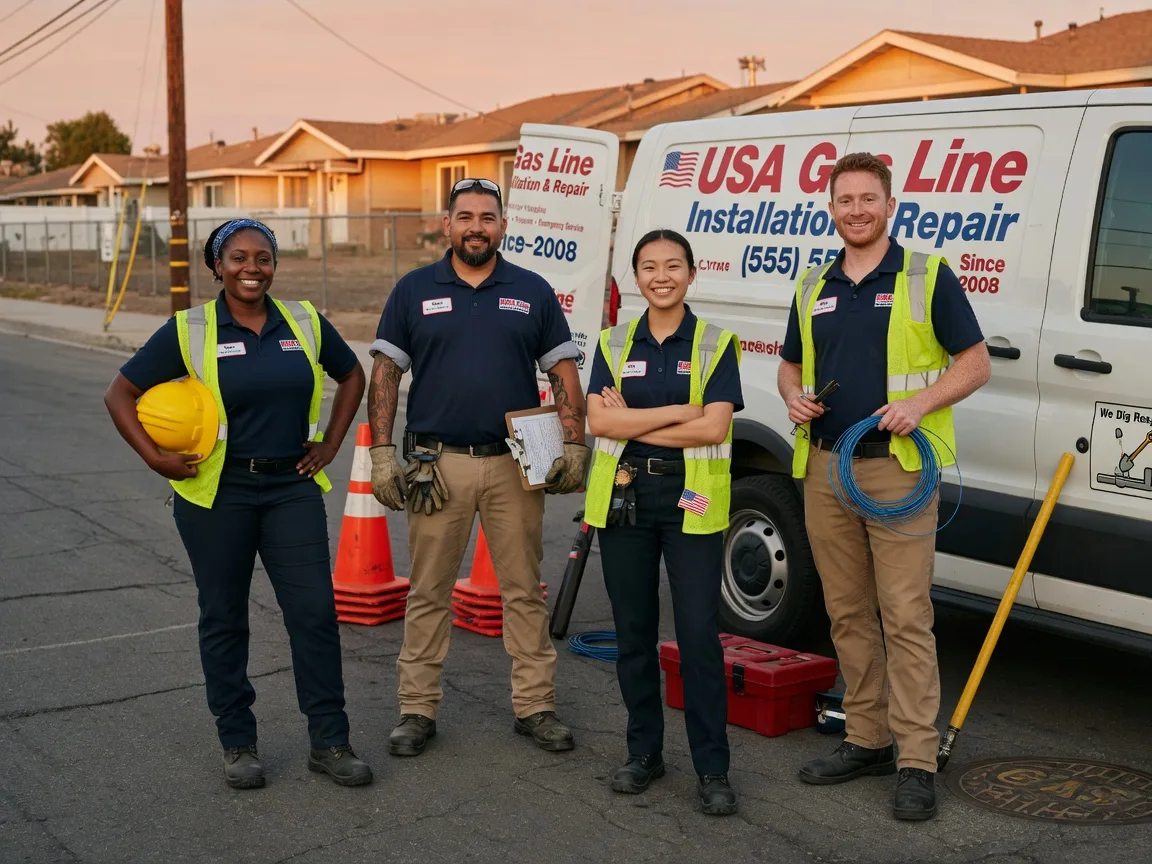 Gas Line Installation company in Stedman, NC